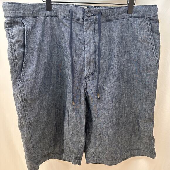 Mutual Weave Big & Tall 1XLT - Tall - Men's Heather Blue Shorts - Picture 1 of 8